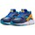 Chaussures Enfant Baskets basses Nike Air Huarache Run JR Orange, Bleu marine