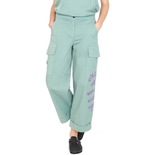 Vêtements Femme Jeans Ko Samui Tailors Pantalon Cargo Relief Beige
