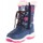 Chaussures Fille Bottes de neige Axa -64530A Bleu