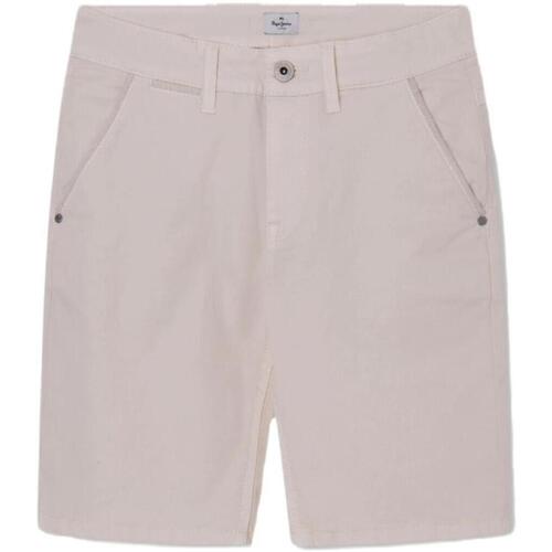 Vêtements Garçon Shorts / Bermudas Pepe JEANS straight  Beige