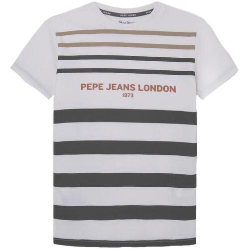 Vêtements Garçon Weekday Body High shorts in peralta blue Pepe jeans  Blanc