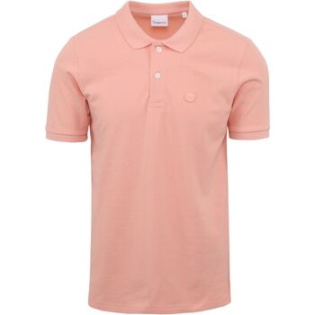 Vêtements Homme T-shirts & Polos Knowledge Cotton Apparel Polo Rose Rose