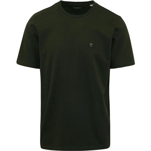 Vêtements Homme T-shirts & Polos Knowledge Cotton Apparel T-shirt Vert Clair Vert