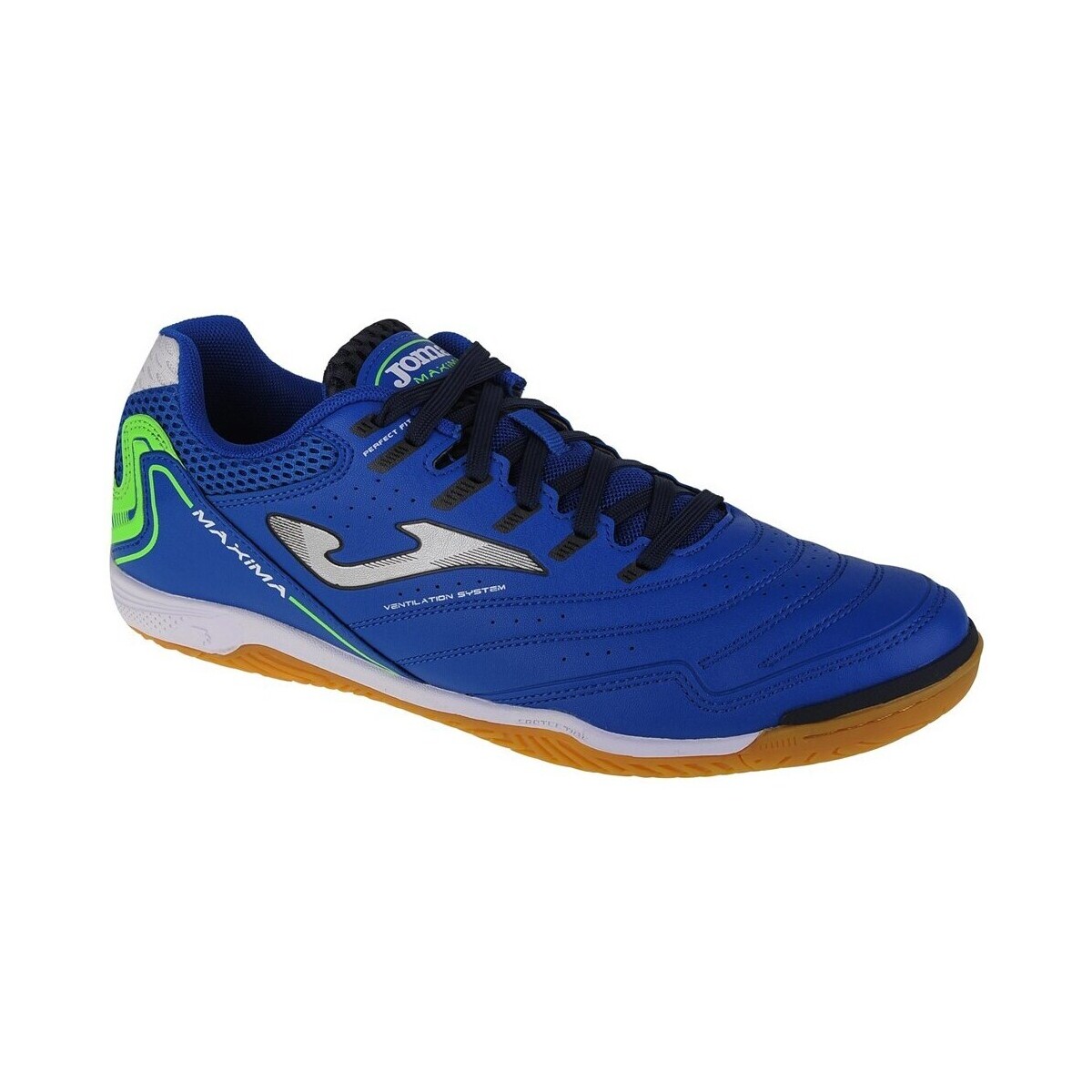 Chaussures Homme Football Joma Maxima 2304 Indoor M Bleu