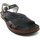 Chaussures Femme Sandales et Nu-pieds Walk & Fly SANDALE WALK & FLY 3861-35580 CUIR NOIR Noir