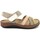 Chaussures Femme Sandales et Nu-pieds Walk & Fly SANDALE WALK & FLY 3861-43170 CUIR GRIS-MULTI Gris