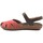 Chaussures Femme Sandales et Nu-pieds Walk & Fly SANDALE WALK & FLY 7261-457101 CUIR ROJA-MARRON Rouge