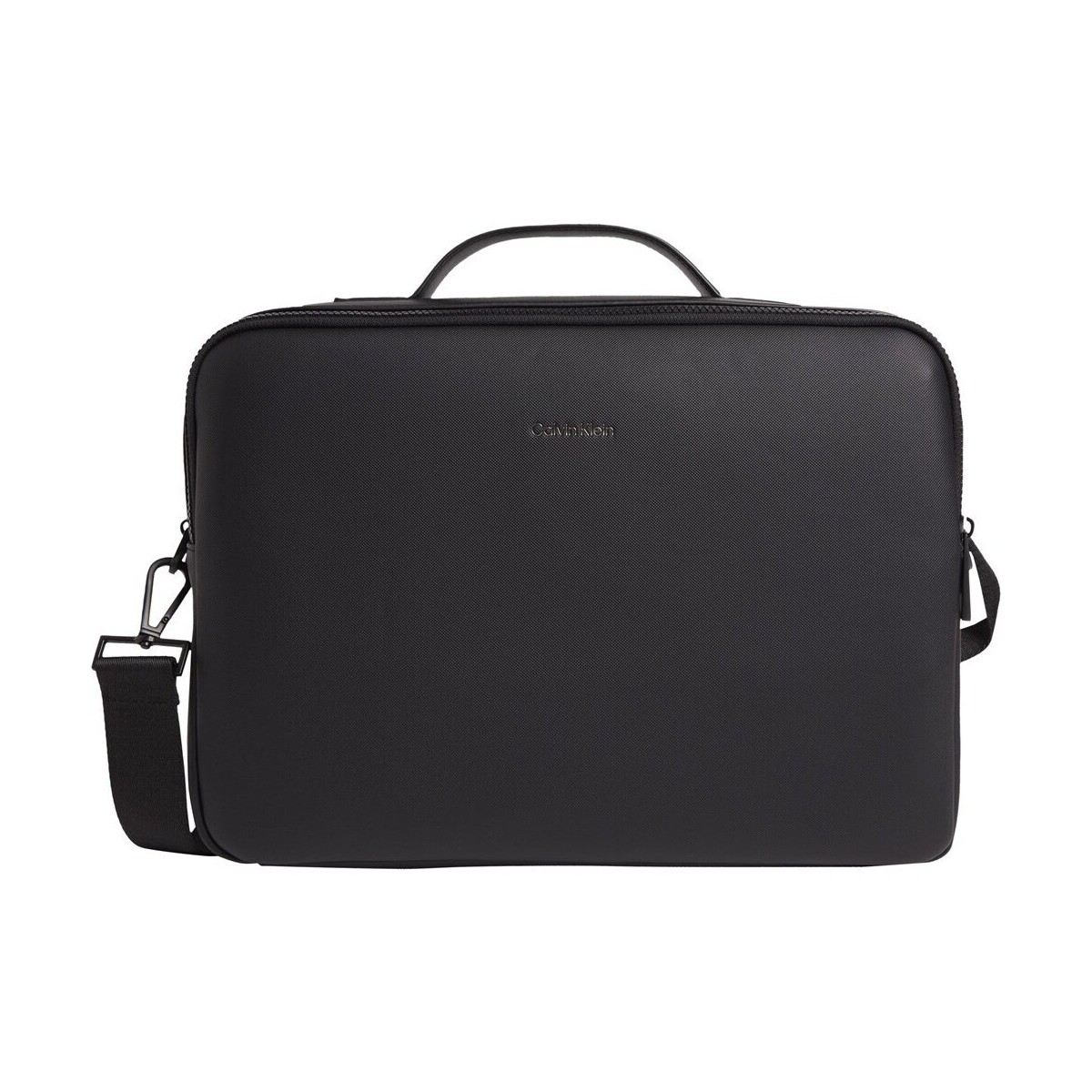 Sacs Sacs Calvin Klein Jeans Must Pique 2G Conv Laptop Bag Noir