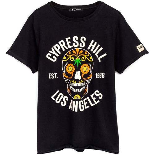 Vêtements T-shirts manches longues Cypress Hill LA Noir