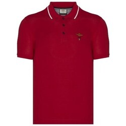 Vêtements Homme T-shirts manches courtes Aeronautica Militare PO1308P8219299 Blanc, Rouge