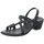 Chaussures Femme Tongs Think  Noir