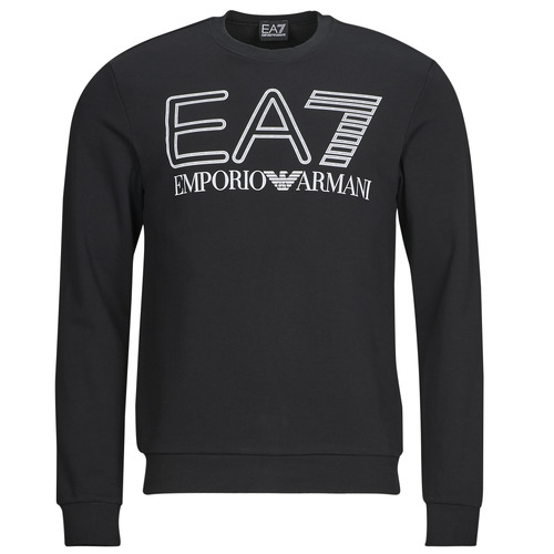Vêtements Homme Sweats Emporio Armani logo-patch crew neck T-shirt LOGO SERIES SWEATSHIRT Noir