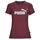 Vêtements Femme T-shirts manches courtes Puma ESS LOGO TEE (S) Mauve