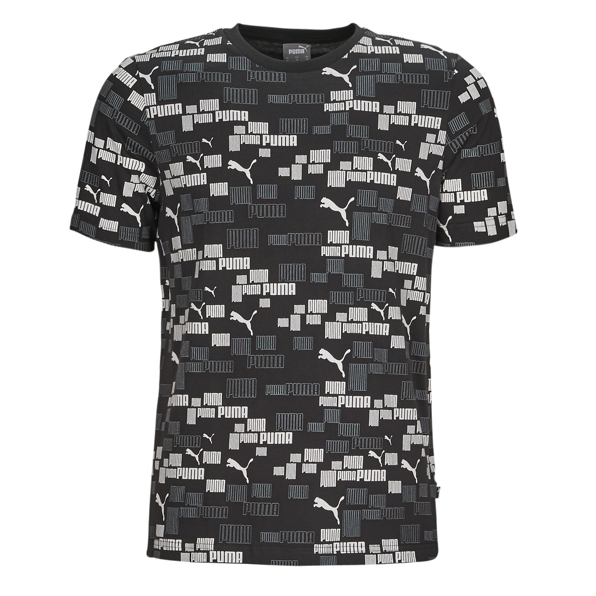 Vêtements Homme T-shirts manches courtes Puma ESS+ LOGO LAB AOP TEE Puma studio top metálico