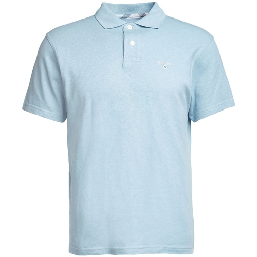 Vêtements Homme Barbour séduit une clientèle d Barbour Ryde Polo Shirt - Powder Blue Bleu