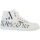 Chaussures Femme Baskets mode Kawasaki Graffiti Canvas Boot K202415 1002 White Blanc