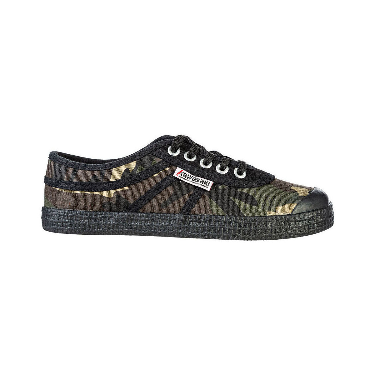 Chaussures Homme Baskets mode Kawasaki Camo Canvas Shoe K202417 3038 Olive Night Multicolore