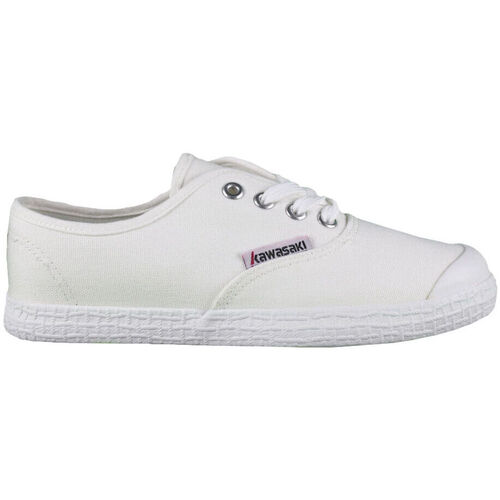 Chaussures Homme Baskets mode Kawasaki Base Canvas Shoe Bikila K202405 1002 White Blanc
