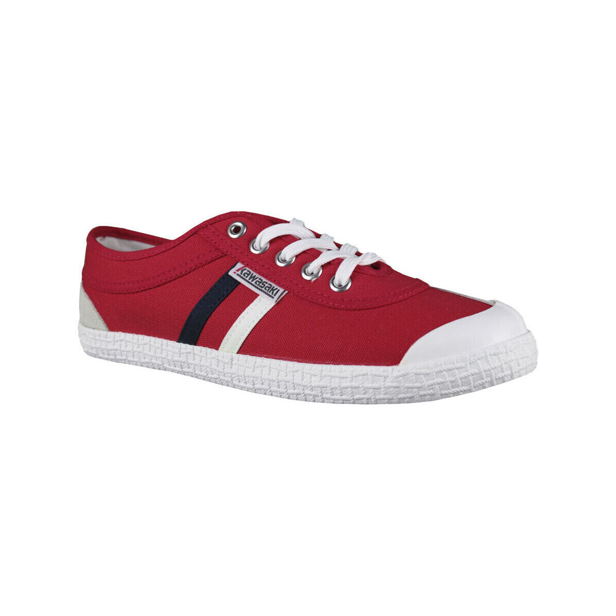 Chaussures Homme Baskets mode Kawasaki Retro Canvas Shoe K192496 4012 Fiery Red Rouge