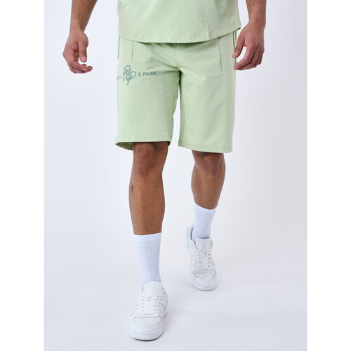 Vêtements Homme Shorts / Bermudas Tee Shirt F211086 Short 2240218 Vert