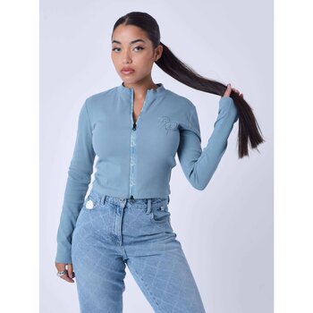 Vêtements Femme Sweats Aller au contenu principal Sweat-Shirt F222056 Bleu