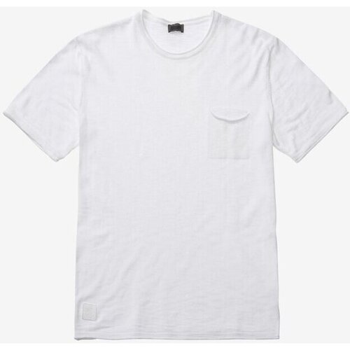 Vêtements Homme ASOS Actual Hvid T-shirt med skriftlogo på brystet Blauer 23SBLUM01443 Blanc