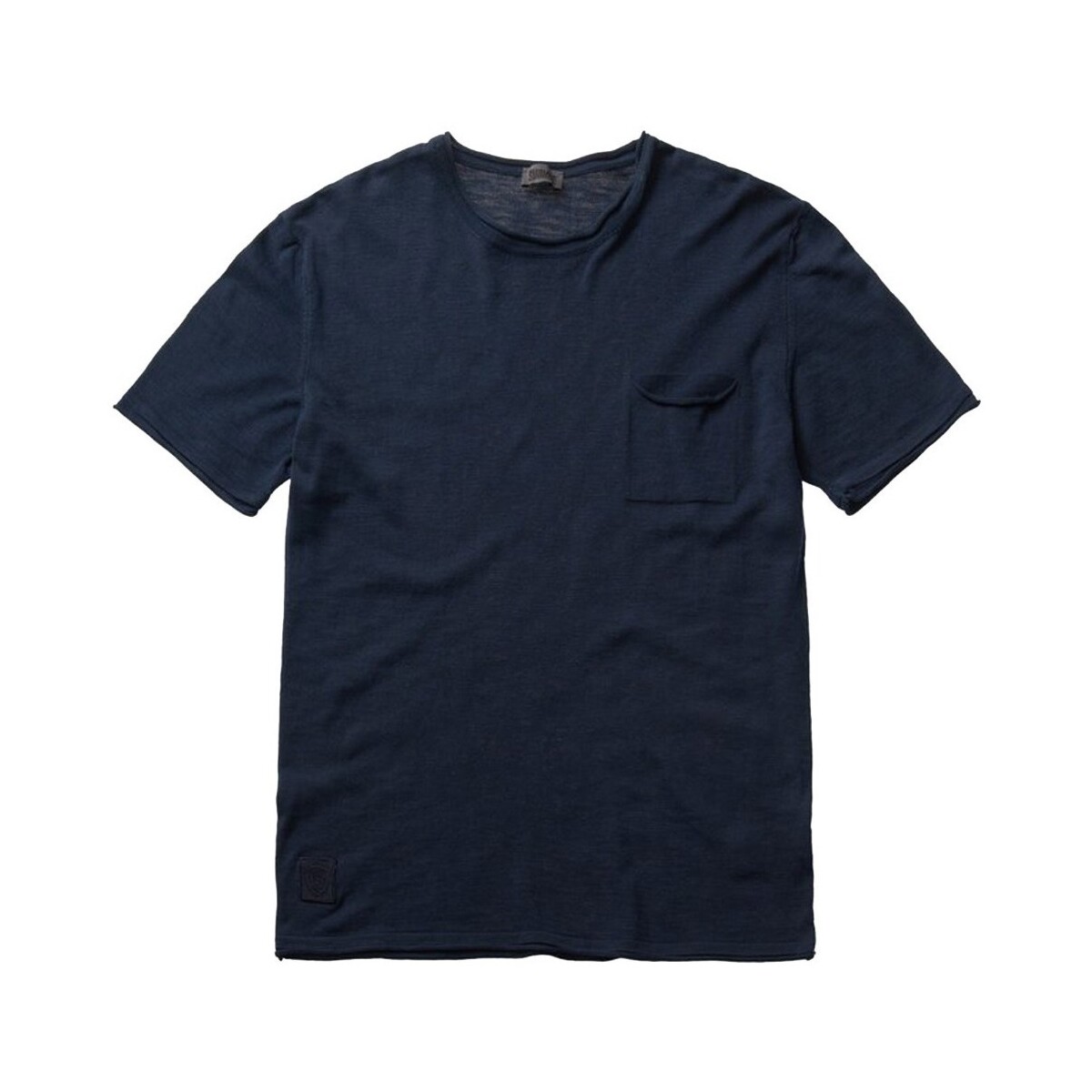 VêEmbroidered Homme T-shirts & Polos Blauer 23SBLUM01443 Bleu
