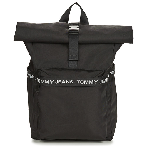 Sacs Femme T-shirts manches longues Tommy Jeans TJM ESSENTIAL ROLLTOP BP Noir