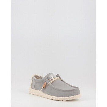 HEY DUDE WALLY LINEN NATURAL Gris