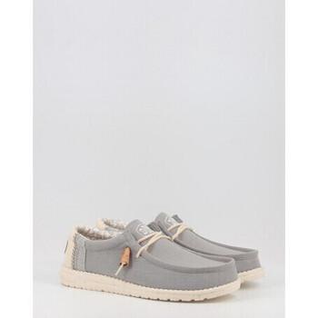 HEY DUDE WALLY LINEN NATURAL Gris