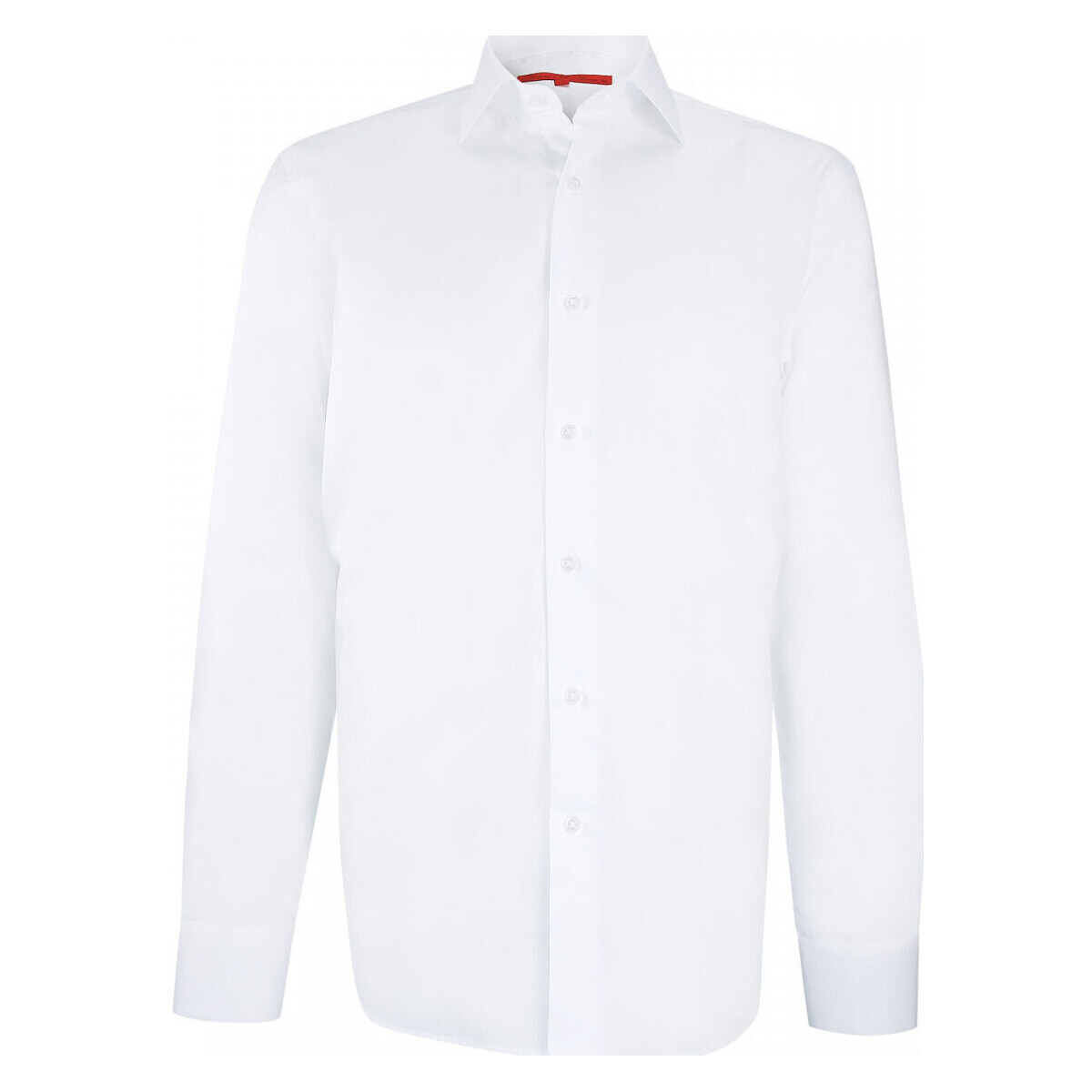 Vêtements Homme Chemises manches longues Andrew Mc Allister chemise coupe droite premium workin blanc Blanc
