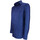 Vêtements Homme Chemises manches longues Andrew Mc Allister chemise cintree tissu a motifs flower bleu Bleu