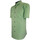 Vêtements Homme Chemises manches courtes Emporio Balzani chemisette classique coupe droite quadri vert Vert