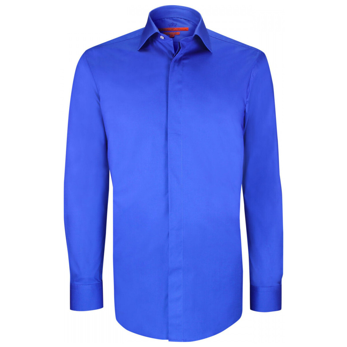 Vêtements Homme Chemises manches longues Andrew Mc Allister chemise gorge cachee mode ryan bleu Bleu