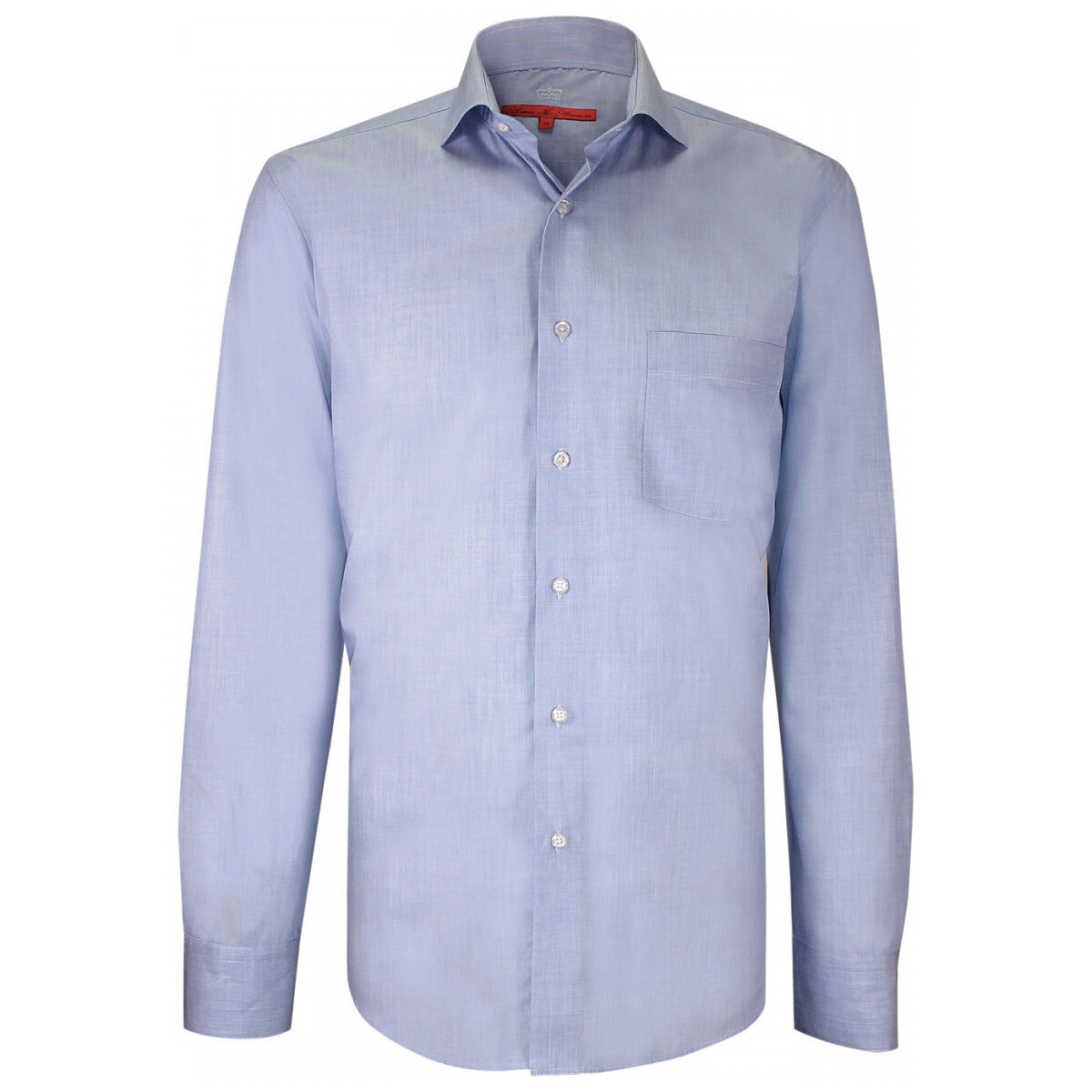 Vêtements Homme Chemises manches longues Andrew Mc Allister chemise business coupe droite william bleu Bleu