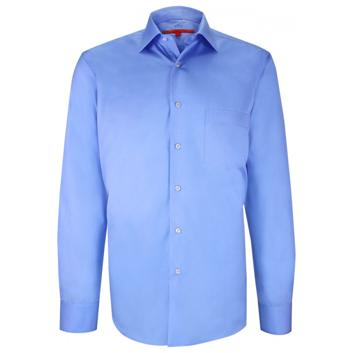 Vêtements Homme Chemises manches longues Andrew Mc Allister chemise business coupe droite wilson bleu Bleu