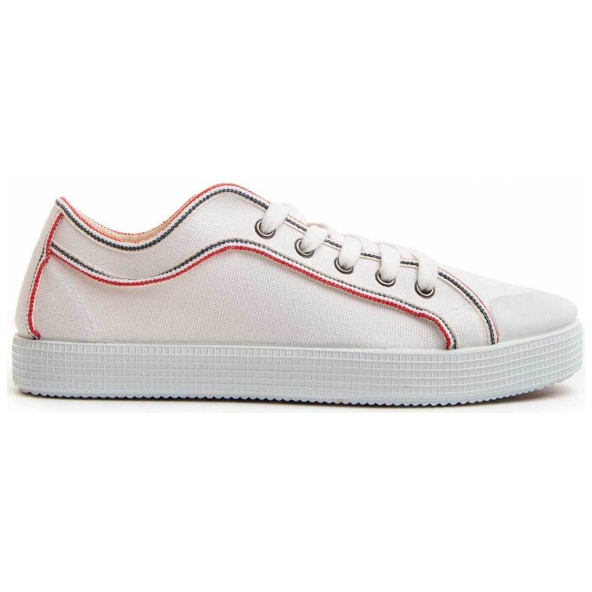 Chaussures Homme Baskets basses Leindia 80139 Blanc