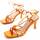 Chaussures Femme Sandales et Nu-pieds Leindia 80408 Orange