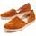 Chaussures Femme Espadrilles Leindia 81294 Marron