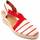 Chaussures Femme Espadrilles Leindia 81321 Rouge