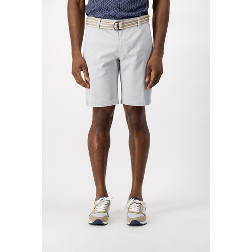 Vêtements Homme Shorts / Bermudas Teddy Smith Short coupe chino - STATON CHINO COTON JACQUA Gris
