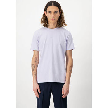 Vêtements Homme T-shirts & Polos Teddy Smith T-shirt col rond - T-ROY MC Violet