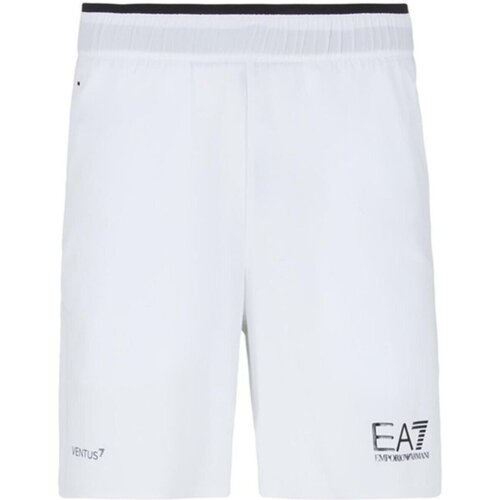 Vêtements Homme Shorts / Bermudas Emporio Armani EA7 8NPS07 PN6TZ Blanc