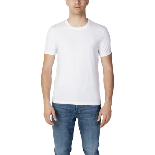 Vêtements Homme Polos manches longues U.S Polo shirts Assn. 52029 MB05 Blanc