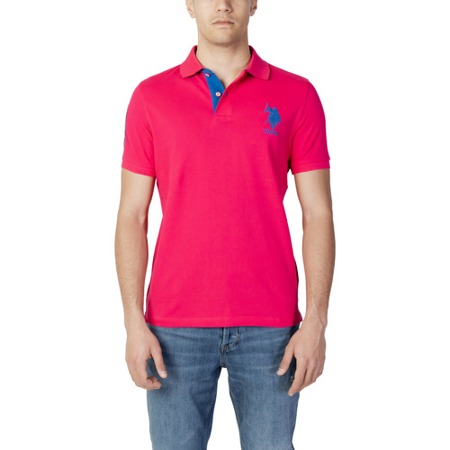 Vêtements Homme office-accessories men polo-shirts accessories Shirts U.S Polo Assn. 41029 CBTD Rouge