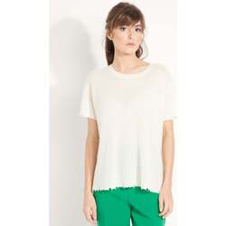 Vêtements Femme T-shirts manches courtes Studio Cashmere8 AVA 6 Blanc
