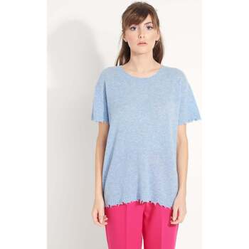 Vêtements Femme T-shirts manches courtes Studio Cashmere8 AVA 6 Bleu