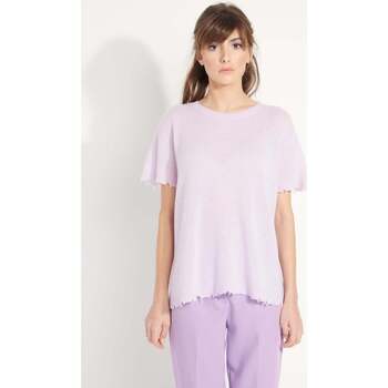 Vêtements Femme T-shirts manches courtes Studio Cashmere8 AVA 6 Violet