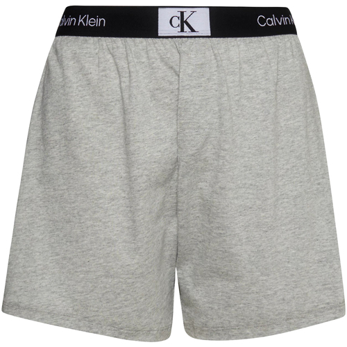 Vêtements Homme Shorts / Bermudas Underwear Calvin Klein Jeans Short coton droit Gris