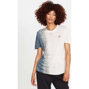 Vêtements Femme New Balance Running Core T-Shirt in Blau meliert Volcom Camiseta  Tern N Bern SS Ash Blanc
